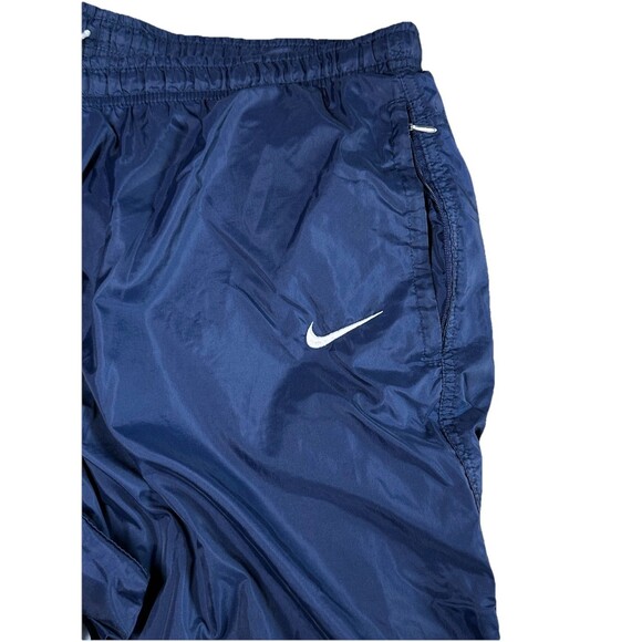 Vintage 90s Nike Track Pants Size XL Blue Baggy Swoosh Essential Y2K Skater‎ - Picture 4 of 7